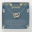 Godmother Necklace, Necklace For Godmother, Godmother Gift, Thank You Gift For Godmother