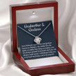 Godmother Necklace, Godson Necklace, Godmother & Godson Gift Necklace, Necklace Gift For Godmother, Birthday Gift