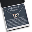 Godmother Necklace, Godson Necklace, Godmother & Godson Gift Necklace, Necklace Gift For Godmother, Birthday Gift