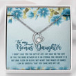 Stepdaughter Necklace, Unbiological Daughter Gifts, Bonus Daughter Necklace