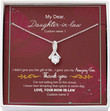 Daughter In Law Necklace Gift From Mom, Gift Life Amazing Sell Circus Tempt Necklace
