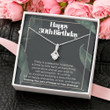 Friend Necklace, Happy 30th Birthday Necklace  Gift For Best Friend, Soul Sister, BFF, Bestie, Girlfriend