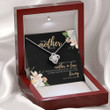 Mother-in-law Necklace,Birthday Necklace Gift For Mother In Law, Happy Birthday Message Card From Daughter In Law
