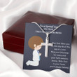 Son Necklace, Holy First Communion Gifts For Son, 1st Holy Communion, Cross Necklace For Son, Congratulations For Him, Baptism