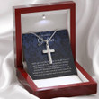 Godson Necklace, Godson Gifts From Godmother, Baptism Gift Godson First Communion Gift For Boys