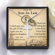 Son-In-Law Necklace, Wedding Gift For Son-In-Law From Mother-In-Law, To Son in law Necklace