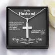 Husband Necklace gift, Husband Birthday Gift, Sentimental Gift For Husband, Thoughtful Necklace To Husband
