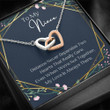 Niece Gift Necklace, To My Niece Gift Necklace, Distance Never Separates, Present For Niece