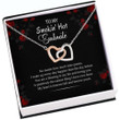 Wife Necklace gift, To My Smokin Hot Soulmate Necklace, Gift For Soulmate Wife