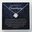 Wife Necklace gift, 20th Wedding Anniversary Necklace Gift For Wife China Anniversary Twentieth