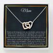 Mom Necklace Gift, To My Mom Necklace Gift Gift, Necklace For Mom, Birthday Gift For Mother, For Mom