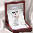 Mom Necklace Gift From Son Or Daughter, We Dont Have To Say Out Loud Im Your Favorite Necklace