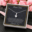 Sister Necklace Gift, Bonus Sister Necklace Gift, Bonus Sister Gift, Gift For Friend, Gift For Bonus Sister