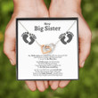 Sister Necklace Gift, New Big Sister Necklace Gift Gifts, Gifts From Baby To Big Sister, Future Big Sister