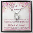 Friend Necklace, Bridesmaid Proposal Necklace Gifts, Will You Be My Bridesmaid