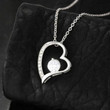 Sister Necklace Gift, To My Unbiological Sister Tangled Heart Necklace Gift