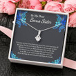 Sister Necklace Gift, Bonus Sister Necklace Gift Gift, Sister In Law, Sister Of The Groom