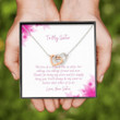 Sister Necklace Gift  Gift To Sister  Gift Necklace Message Card To My Sister  No Other
