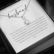 Memorials Necklace, Bereavement Gift, Loss Of Husband Necklace, In Loving Memory Of Husband Alluring Beauty Necklace