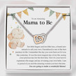 Wife Pregnancy Gift, Post Pregnancy Necklace, Daughter Pregnancy Gift