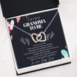 Grandmother To Be Gift, To My Grandma To Be Necklace � Pregnancy Gift For Grandma From Baby Bump