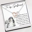 Girlfriend Necklace Gift � To My Girlfriend Gift For Her � Necklace With Gift Box For Birthday Christmas