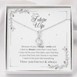 Future Wife Necklace Gift, To My Future Wife Necklace Gift, Gift For Future Wife, Girlfriend, Soulmate, Fiancee