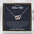 Future Wife Necklace Gift, To My Future Wife Necklace Gift Gift, Necklace For Fiancee, Necklace For Future Wife