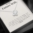 Future Wife Necklace, To My Future Wife Necklace To My Wife Necklaces From Husband I May Not Be Your First Date Necklace