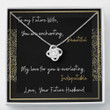 Future Wife Necklace Gift � Necklace For Fiance � Gift Necklace Message Card � To My Future Wife Enchanting � Fiance