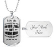 SON DOG TAG, DOG TAG FOR SON, GIFT FOR SON BIRTHDAY, DOG TAGS FOR SON, ENGRAVED DOG TAG FOR SON, FATHER AND SON DOG TAG-83