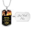SON DOG TAG, DOG TAG FOR SON, GIFT FOR SON BIRTHDAY, DOG TAGS FOR SON, ENGRAVED DOG TAG FOR SON, FATHER AND SON DOG TAG-33
