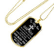 SON DOG TAG, DOG TAG FOR SON, GIFT FOR SON BIRTHDAY, DOG TAGS FOR SON, ENGRAVED DOG TAG FOR SON, FATHER AND SON DOG TAG-2