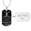 SON DOG TAG, DOG TAG FOR SON, GIFT FOR SON BIRTHDAY, DOG TAGS FOR SON, ENGRAVED DOG TAG FOR SON, FATHER AND SON DOG TAG-2