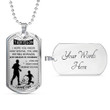SON DOG TAG, TO MY SON DOG TAG: BEST GIFT FOR SON FROM DAD, GIFT FOR SON DOG TAG-4