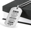 SON DOG TAG, DOG TAG FOR SON, GIFT FOR SON BIRTHDAY, DOG TAGS FOR SON, ENGRAVED DOG TAG FOR SON, FATHER AND SON DOG TAG-80