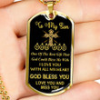 SON DOG TAG, DOG TAG FOR SON, GIFT FOR SON BIRTHDAY, DOG TAGS FOR SON, ENGRAVED DOG TAG FOR SON, FATHER AND SON DOG TAG-60