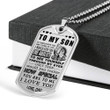 SON DOG TAG, TO MY SON: GIFT FOR SON,BIRTHDAY GIFT FOR SON,AMAZING SON DOG TAG