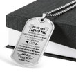 SON DOG TAG, DOG TAG FOR SON, GIFT FOR SON BIRTHDAY, DOG TAGS FOR SON, ENGRAVED DOG TAG FOR SON, FATHER AND SON DOG TAG-130
