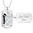 SON DOG TAG, DOG TAG FOR SON, GIFT FOR SON BIRTHDAY, DOG TAGS FOR SON, ENGRAVED DOG TAG FOR SON, FATHER AND SON DOG TAG-74