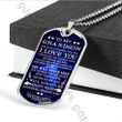 GRANDSON DOG TAG, TO MY GRANDSON: DOG TAG FOR GRANDSON, IFT FOR GRANDSON FROM GRANDPA
