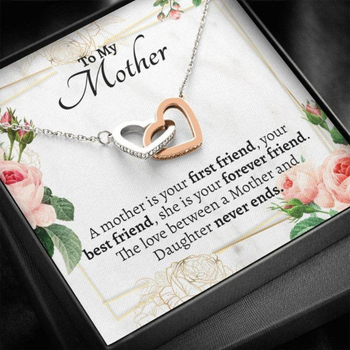 Mom Necklace, Mom Best Friend Gift, My Mom My Best Friend, Mom Gift From Daughter, Daughter To Mom Necklace Mother day necklace gift for mom