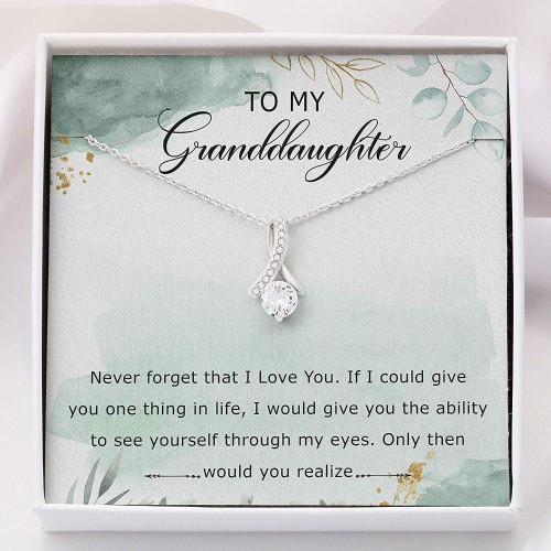Granddaughter Necklace, Grandma To Granddaughter Necklace, Gifts For Granddaughter Granddaughter Christmas gift