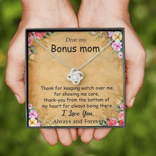 Mother-in-law Necklace, Forever Love Necklaces Future Mother In Law Necklace: Gift For Mother's Day From Future Son, Heartfelt Message Card Mother Day Gift for Boyfriend's Mom, Mother In Law