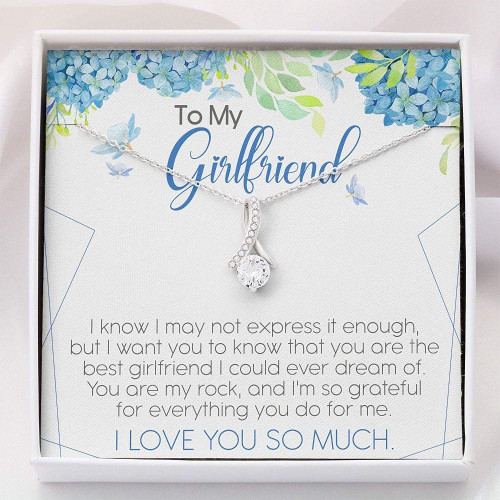 Girlfriend Necklace Gift � Gift For Girlfriend Necklace Gift � Alluring Beauty Necklace With Gift Box