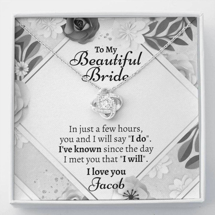 Valentines gift for him, christmas gift for him Future Husband Necklace, Meaningful Bride To Groom Wedding Gift, Gift For Bride From Groom, Gift Gift From Groom To Bride, Traditional Gift