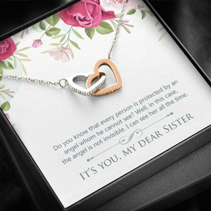 Sister Necklace, Its You My Dear Sister Necklace Gift Gift For Best Friend, Bestie, Soul Sister