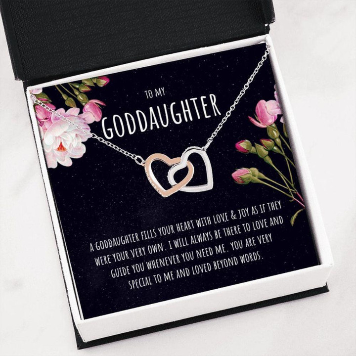 Goddaughter Necklace, Goddaughter Gift Necklace, Confirmation Gift, Christmas Necklace, Goddaughter Baptism Necklace