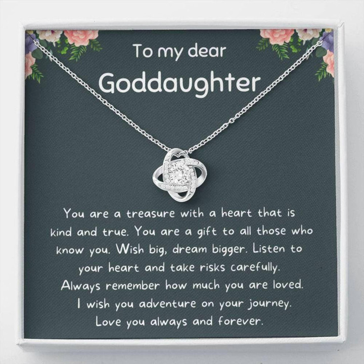 Goddaughter Necklace, Goddaughter Gifts From Godmother, First Communion Gift Girl, Confirmation Gifts For Girls Necklace