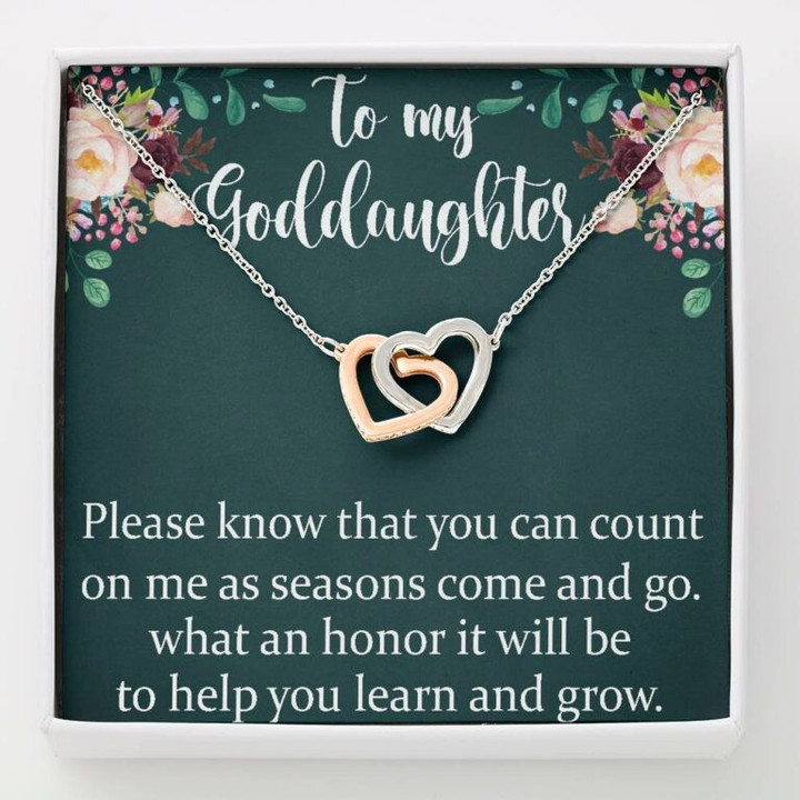 Goddaughter Necklace, Goddaughter gift necklace, godmother-goddaughter gift, goddaughter baptism